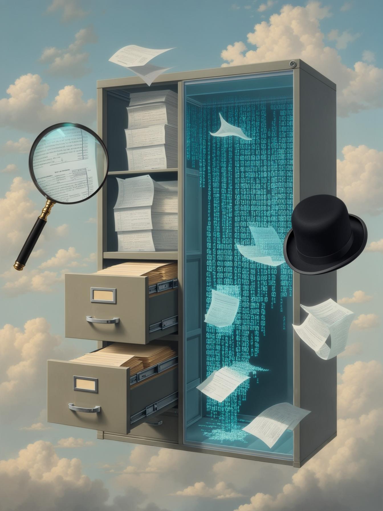 AI data extraction technology processing documents and images to automatically extract structured information for business workflows